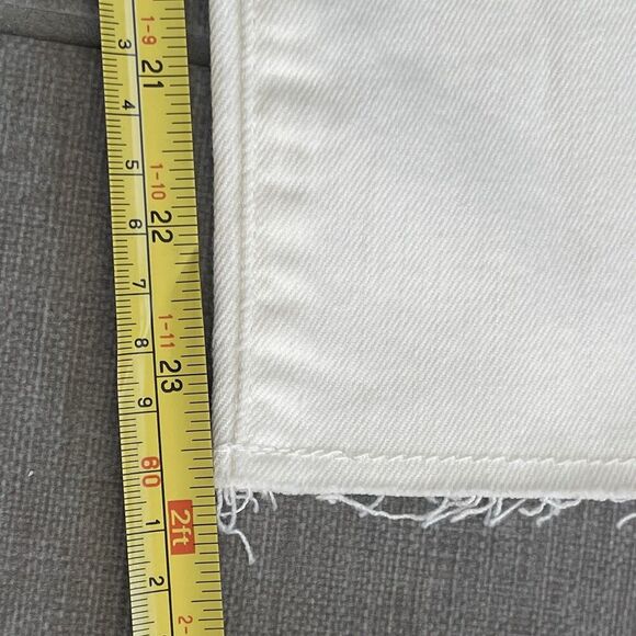 J.Crew Petite Wide-leg Jean in All-day Stretch Size 30P Seashell White NEW BR052 - Picture 10 of 13